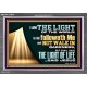 HE THAT FOLLOWETH ME SHALL NOT WALK IN DARKNESS  Modern Christian Wall Décor  GWEXALT12956  