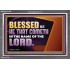 BLESSED BE HE THAT COMETH IN THE NAME OF THE LORD  Ultimate Inspirational Wall Art Acrylic Frame  GWEXALT13038  "33X25"