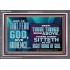 THE RIGHT HAND OF GOD  Church Office Acrylic Frame  GWEXALT13063  "33X25"