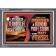 LAY HOLD ON ETERNAL LIFE WHEREUNTO THOU ART ALSO CALLED  Ultimate Inspirational Wall Art Acrylic Frame  GWEXALT13084  