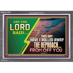 YOUR REPROACH ROLLED AWAY  Children Room Acrylic Frame  GWEXALT9537  