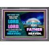 DOING THE WILL OF GOD ONE OF THE KEY TO KINGDOM OF HEAVEN  Righteous Living Christian Acrylic Frame  GWEXALT9586  "33X25"