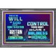 THE WILL OF GOD SANCTIFICATION HOLINESS AND RIGHTEOUSNESS  Church Acrylic Frame  GWEXALT9588  