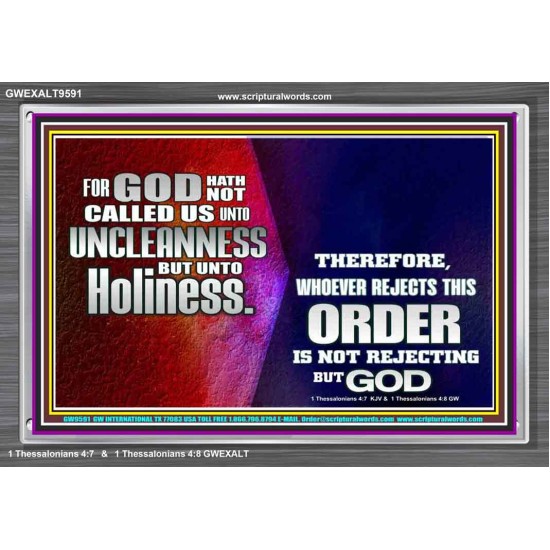 ACCEPTANCE OF DIVINE AUTHORITY KEY TO ETERNITY  Home Art Acrylic Frame  GWEXALT9591  