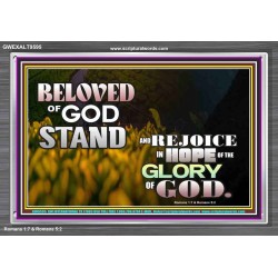 THE HOPE OF GLORY  Biblical Art Acrylic Frame  GWEXALT9595  "33X25"