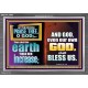 THE EARTH SHALL YIELD HER INCREASE FOR YOU  Inspirational Bible Verses Acrylic Frame  GWEXALT9895  