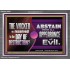 THE WICKED RESERVED FOR DAY OF DESTRUCTION  Acrylic Frame Scripture Décor  GWEXALT9899  "33X25"