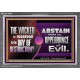 THE WICKED RESERVED FOR DAY OF DESTRUCTION  Acrylic Frame Scripture Décor  GWEXALT9899  