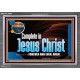 COMPLETE IN JESUS CHRIST FOREVER  Affordable Wall Art Prints  GWEXALT9905  