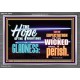 THE HOPE OF RIGHTEOUS IS GLADNESS  Scriptures Wall Art  GWEXALT9914  