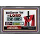 WHOSOEVER BELIEVETH ON HIM SHALL NOT BE ASHAMED  Contemporary Christian Wall Art  GWEXALT9917  
