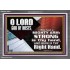 THOU HAST A MIGHTY ARM LORD OF HOSTS   Christian Art Acrylic Frame  GWEXALT9981  "33X25"