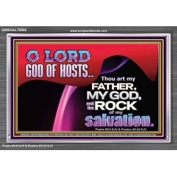 THOU ART MY FATHER MY GOD  Bible Verse Acrylic Frame  GWEXALT9985  "33X25"