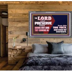 THY GOING OUT AND COMING IN IS PRESERVED  Wall Décor  GWEXALT10088  "33X25"