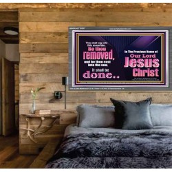 YOU MOUNTAIN BE THOU REMOVED AND BE CAST INTO THE SEA  Affordable Wall Art  GWEXALT10297  "33X25"