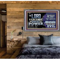 THE LORD GOD ALMIGHTY GREAT IN POWER  Sanctuary Wall Acrylic Frame  GWEXALT10379  "33X25"