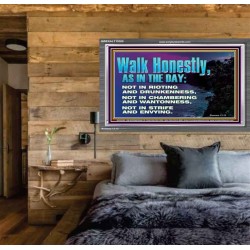 WALK HONESTLY ALL THE TIME  Eternal Power Picture  GWEXALT10385  "33X25"