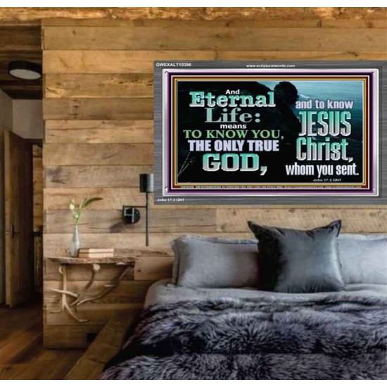 ETERNAL LIFE ONLY THROUGH CHRIST JESUS  Children Room  GWEXALT10396  