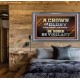CROWN OF GLORY FOR OVERCOMERS  Scriptures Décor Wall Art  GWEXALT10440  