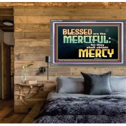 THE MERCIFUL SHALL OBTAIN MERCY  Religious Art  GWEXALT10484  "33X25"