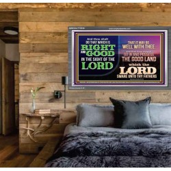 THAT IT MAY BE WELL WITH THEE  Contemporary Christian Wall Art  GWEXALT10536  "33X25"