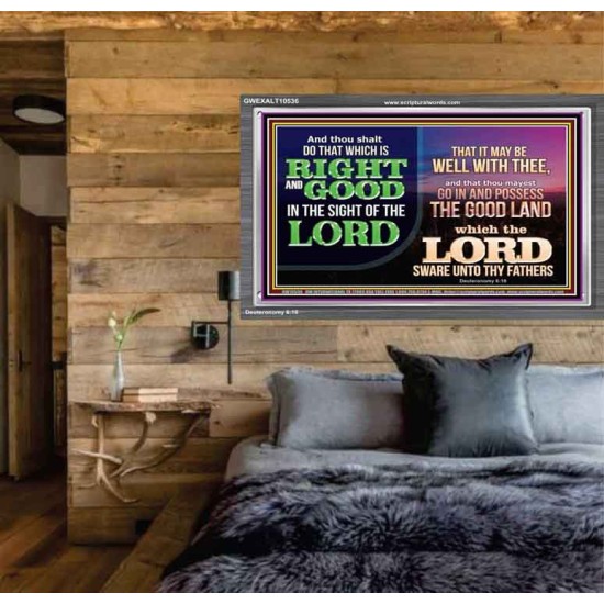 THAT IT MAY BE WELL WITH THEE  Contemporary Christian Wall Art  GWEXALT10536  