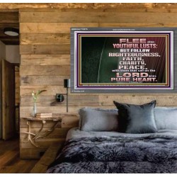 FOLLOW RIGHTEOUSNESS  Scriptural Wall Art  GWEXALT10575  "33X25"