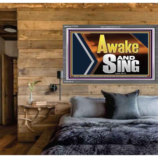 AWAKE AND SING  Affordable Wall Art  GWEXALT12122  