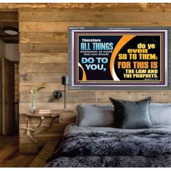 THE LAW AND THE PROPHETS  Scriptural Décor  GWEXALT12695  "33X25"