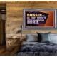 BLESSED BE HE THAT COMETH IN THE NAME OF THE LORD  Ultimate Inspirational Wall Art Acrylic Frame  GWEXALT13038  