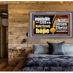 GOD NEVER LIE ONLY BELIEVE  Art & Wall Décor  GWEXALT9820  "33X25"