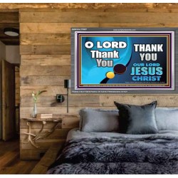 THANK YOU OUR LORD JESUS CHRIST  Custom Biblical Painting  GWEXALT9907  "33X25"