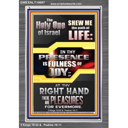 SHEW ME THE PATH OF LIFE  Sanctuary Wall Picture  GWEXALT10007  "25x33"