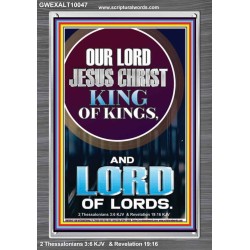 JESUS CHRIST - KING OF KINGS LORD OF LORDS   Bathroom Wall Art  GWEXALT10047  "25x33"