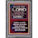 PRAISE HIM - STORMY WIND FULFILLING HIS WORD  Business Motivation Décor Picture  GWEXALT10053  