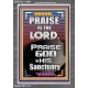 PRAISE GOD IN HIS SANCTUARY  Art & Wall Décor  GWEXALT10061  