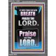 LET EVERY THING THAT HATH BREATH PRAISE THE LORD  Large Portrait Scripture Wall Art  GWEXALT10066  