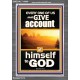 WE SHALL ALL GIVE ACCOUNT OF OUR LIFE TO GOD  Scriptural Décor Portrait  GWEXALT10069  