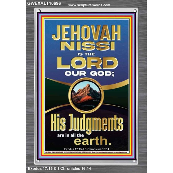 JEHOVAH NISSI IS THE LORD OUR GOD  Christian Paintings  GWEXALT10696  