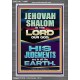 JEHOVAH SHALOM IS THE LORD OUR GOD  Christian Paintings  GWEXALT10697  