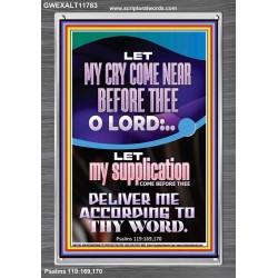 ABBA FATHER CONSIDER MY CRY AND SHEW ME YOUR TENDER MERCIES  Christian Quote Portrait  GWEXALT11783  "25x33"