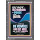 DO NOT LET SELFISHNESS OR PRIDE BE YOUR GUIDE BE HUMBLE  Contemporary Christian Wall Art Portrait  GWEXALT11789  
