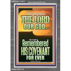 COVENANT OF THE LORD STAND FOR EVER  Wall & Art Décor  GWEXALT11811  "25x33"