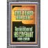 COVENANT OF THE LORD STAND FOR EVER  Wall & Art Décor  GWEXALT11811  "25x33"