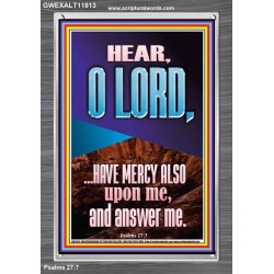 BECAUSE OF YOUR GREAT MERCIES PLEASE ANSWER US O LORD  Art & Wall Décor  GWEXALT11813  "25x33"