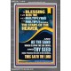 IN BLESSING I WILL BLESS THEE  Modern Wall Art  GWEXALT11816  