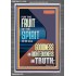 FRUIT OF THE SPIRIT IS IN ALL GOODNESS, RIGHTEOUSNESS AND TRUTH  Custom Contemporary Christian Wall Art  GWEXALT11830  "25x33"