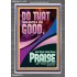 DO THAT WHICH IS GOOD AND YOU SHALL BE APPRECIATED  Bible Verse Wall Art  GWEXALT11870  "25x33"