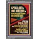 SPEAK TO ONE ANOTHER IN PSALMS AND HYMNS AND SPIRITUAL SONGS  Ultimate Inspirational Wall Art Picture  GWEXALT11881  