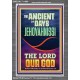 THE ANCIENT OF DAYS JEHOVAH NISSI THE LORD OUR GOD  Ultimate Inspirational Wall Art Picture  GWEXALT11908  